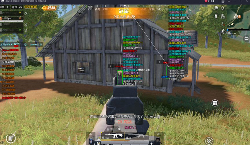 和平精英《天之蓝》辅助